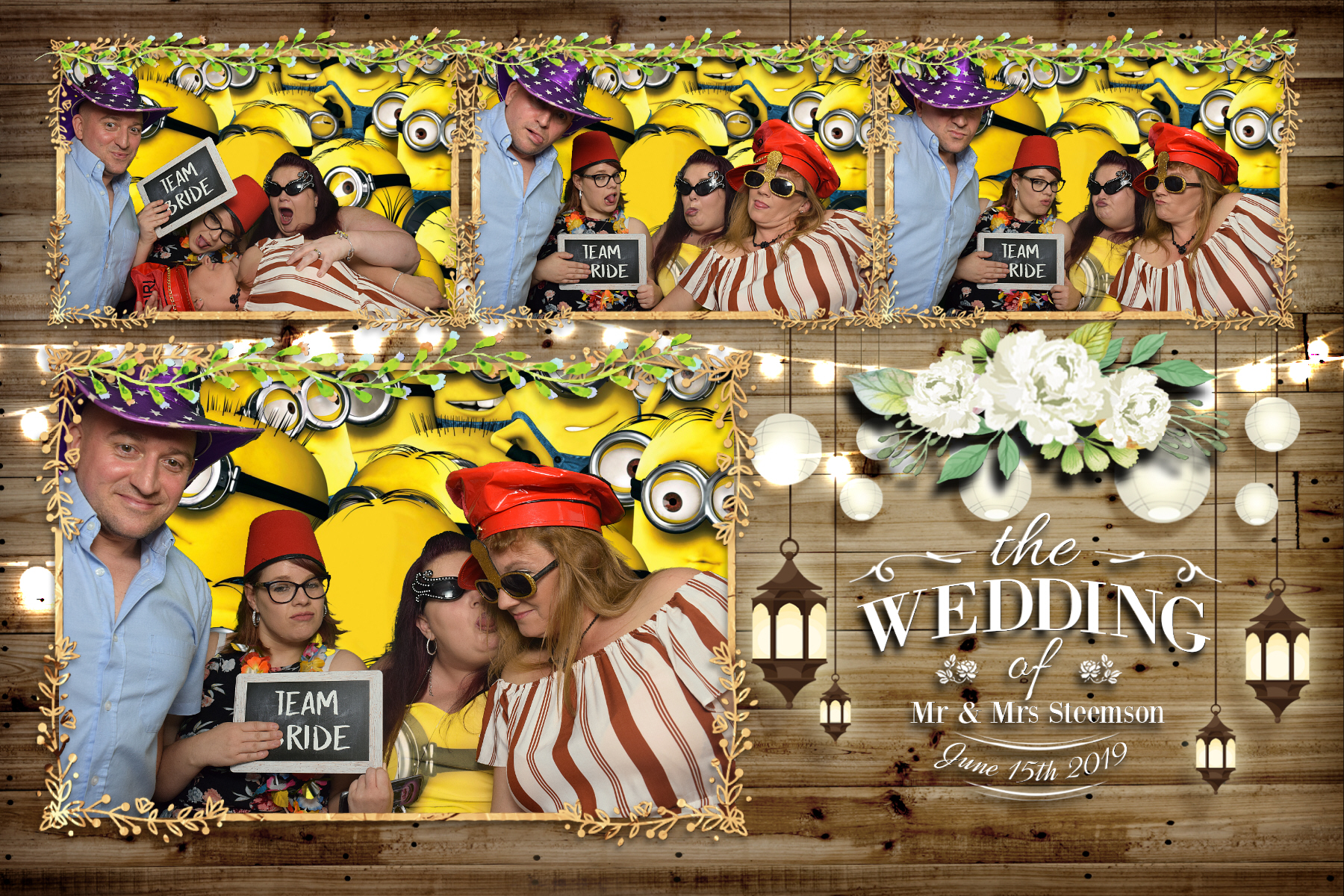 Mr and Mrs Steemson | View more photos from the event at gallery.blissbooth.co.uk/u/BlissBooth/Mr-and-Mrs-Steemson